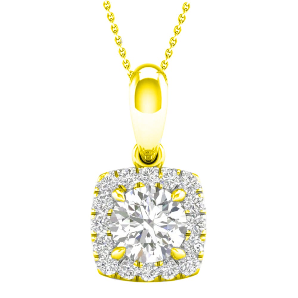 14K 1.13CT Certified Lab Grown Diamond Bridal Set 66968