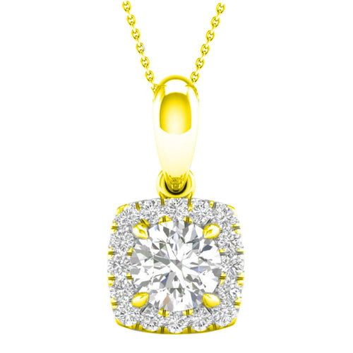 14K 1.13CT Certified Lab Grown Diamond Bridal Set 66968