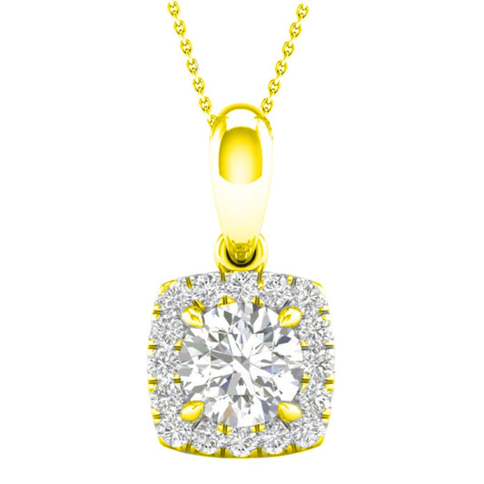 14K 1.13CT Certified Lab Grown Diamond Bridal Set 66968