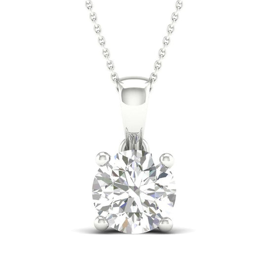 10K 1.00CT Certified Lab Grown Diamond Pendant ( IGI Certified ) 66979