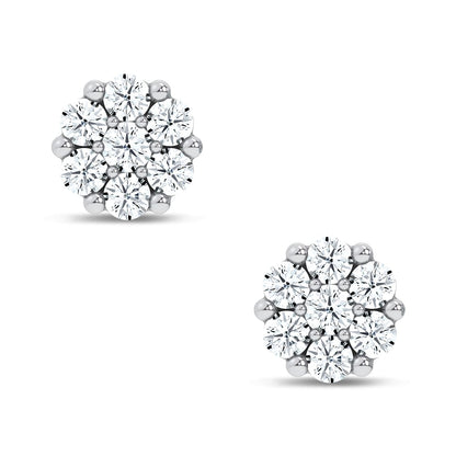 14K 0.69CT Lab Grown DIAMOND EARRING 66983