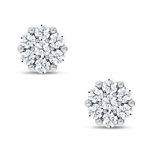 14K 0.69CT Lab Grown DIAMOND EARRING 66983