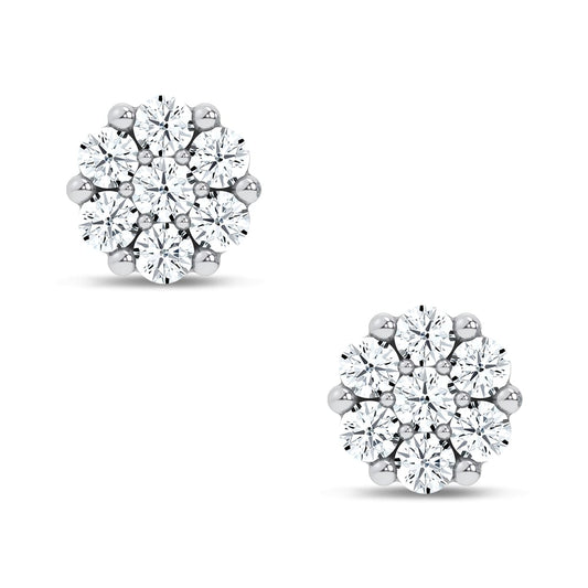14K 0.69CT Lab Grown DIAMOND EARRING 66983