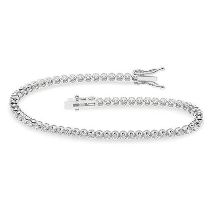 14K 5.00ct Lab Grown Bracelet ( EGL Certified ) 67001