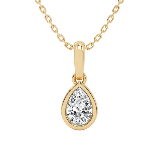 14K 0.50ct Lab Grown Diamond Pendant 67009