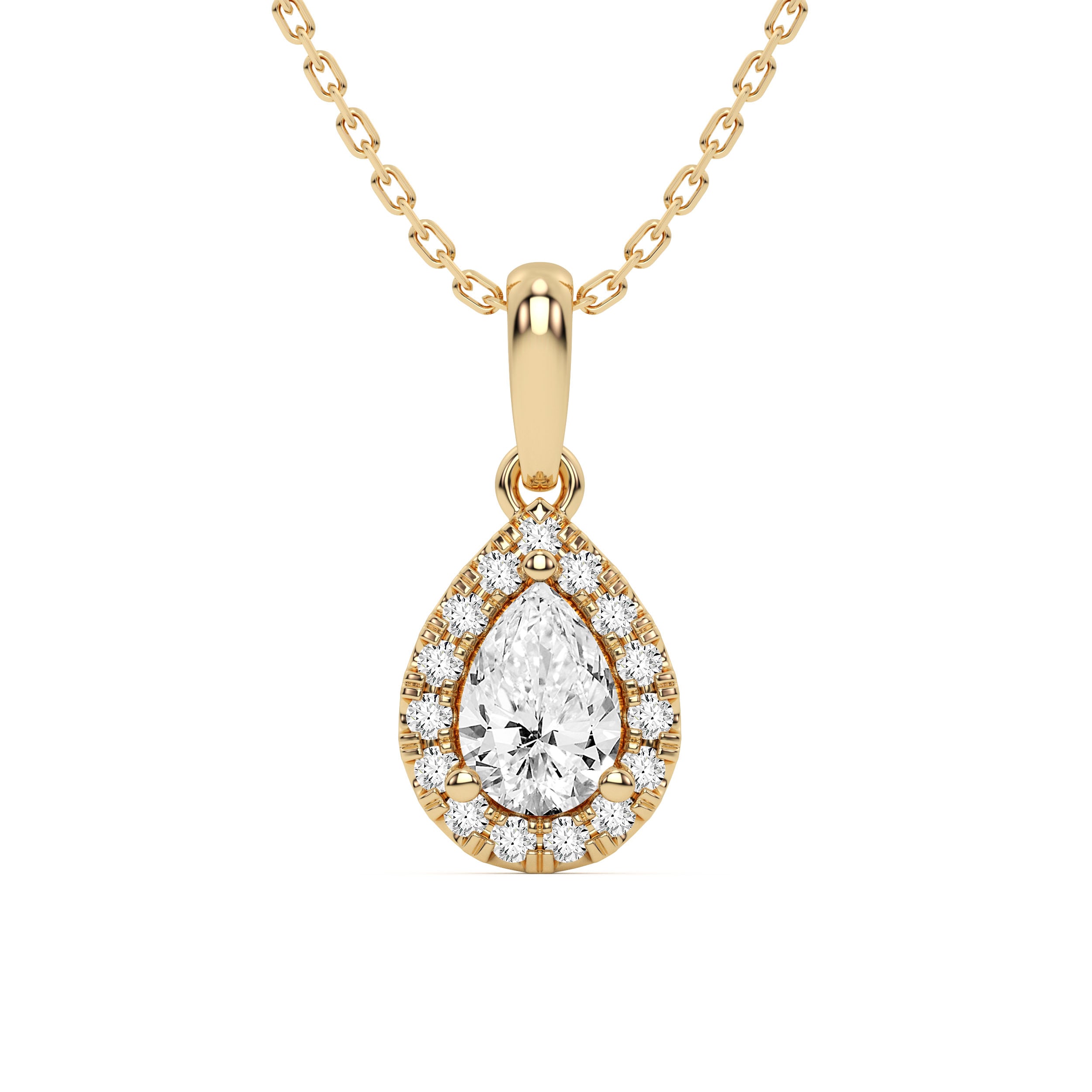 14K 0.62ct Lab Grown Pendant 67012