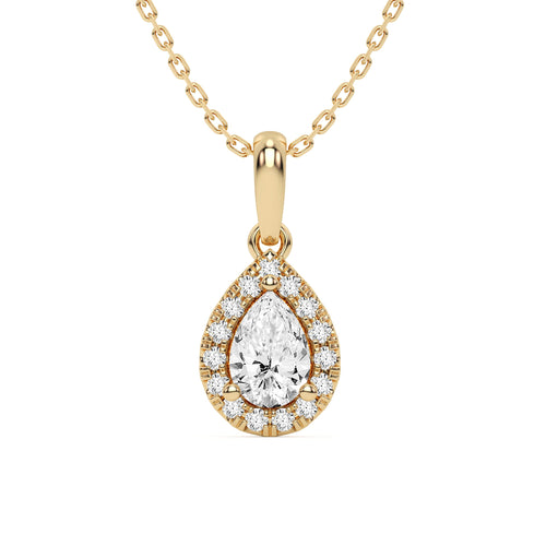 14K 0.62ct Lab Grown Pendant 67012