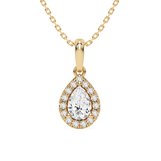 14K 0.62ct Lab Grown Pendant 67012