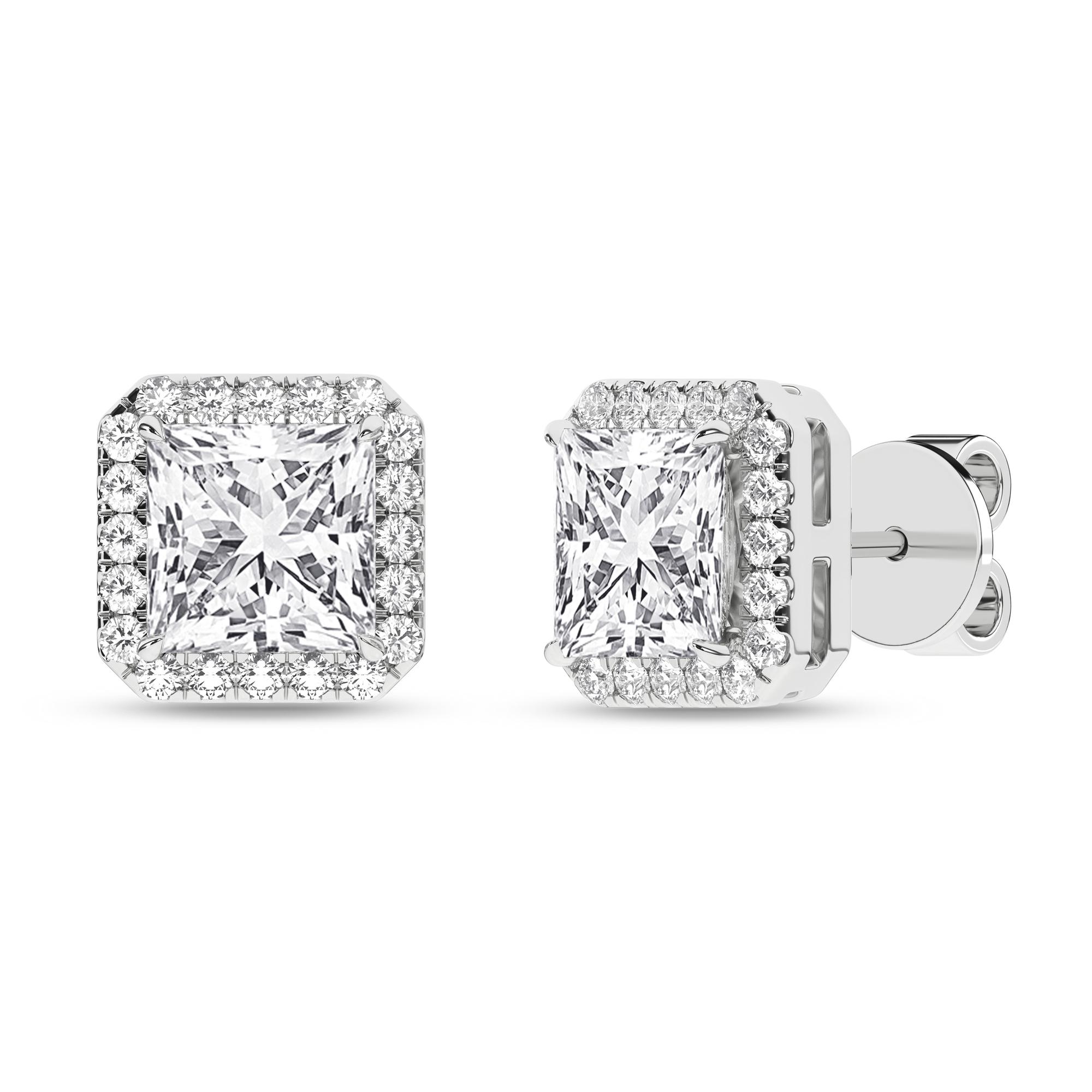 14K 2.25ct Certified Lab Grown Diamond Earrings 67356