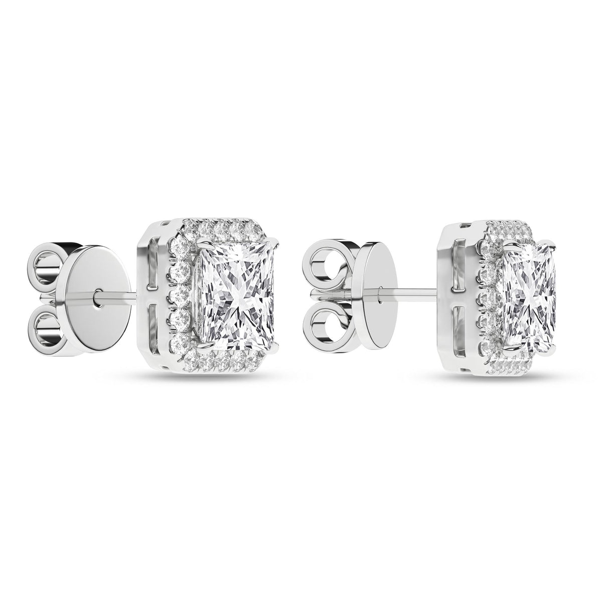 14K 2.25ct Certified Lab Grown Diamond Earrings 67356
