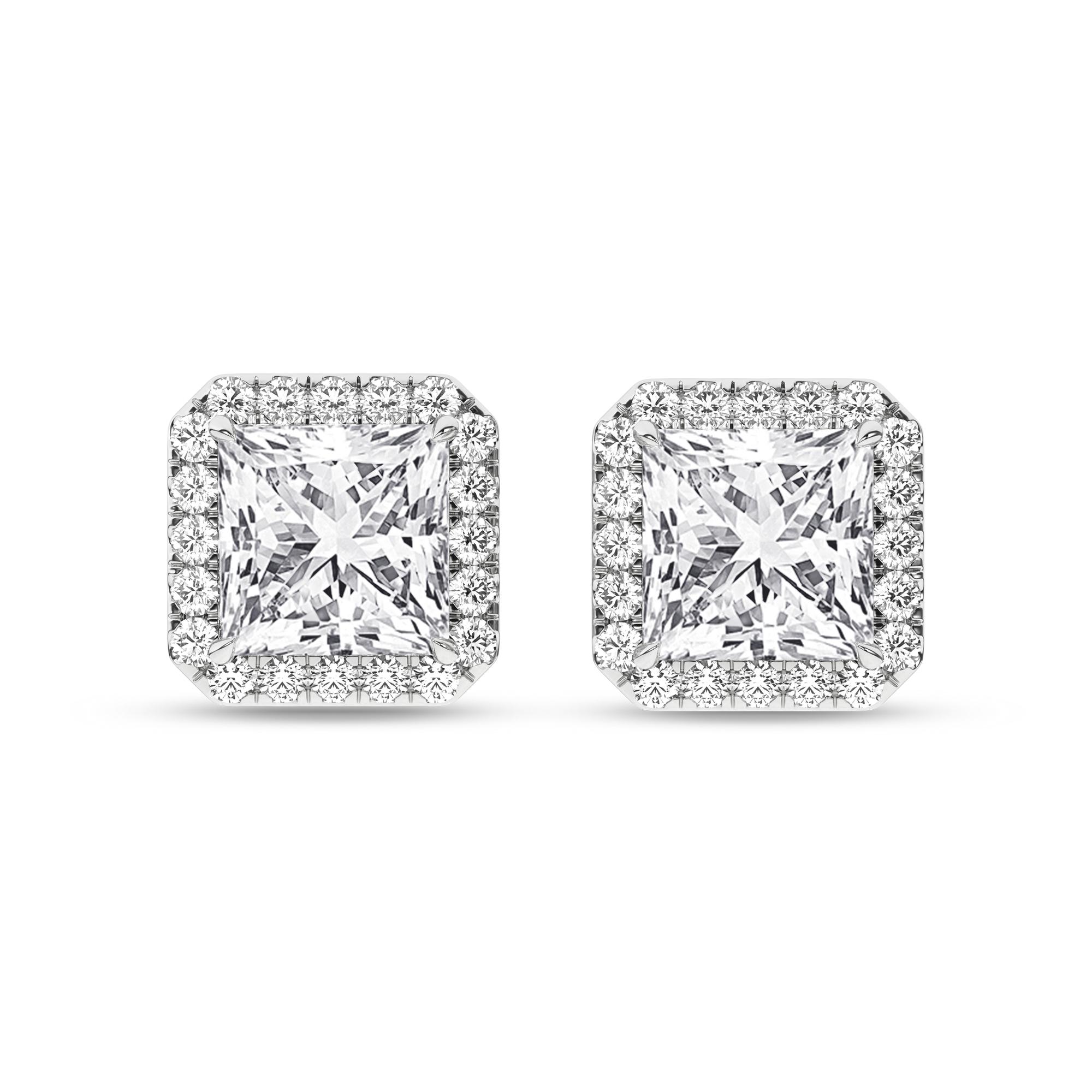 14K 2.25ct Certified Lab Grown Diamond Earrings 67356