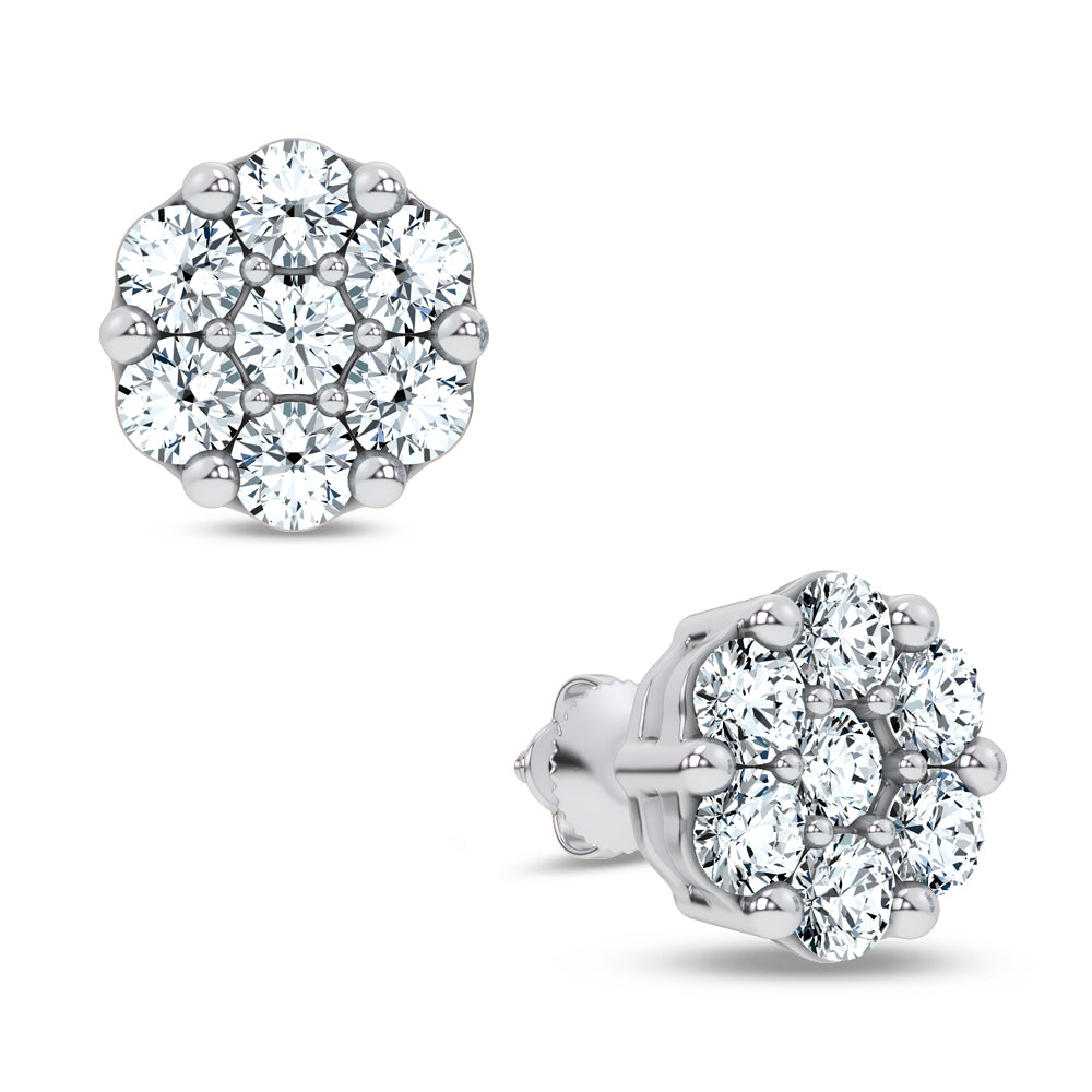 14K 2.00CT Lab Grown DIAMOND EARRING 67395