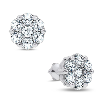 14K 2.00CT Lab Grown DIAMOND EARRING 67395