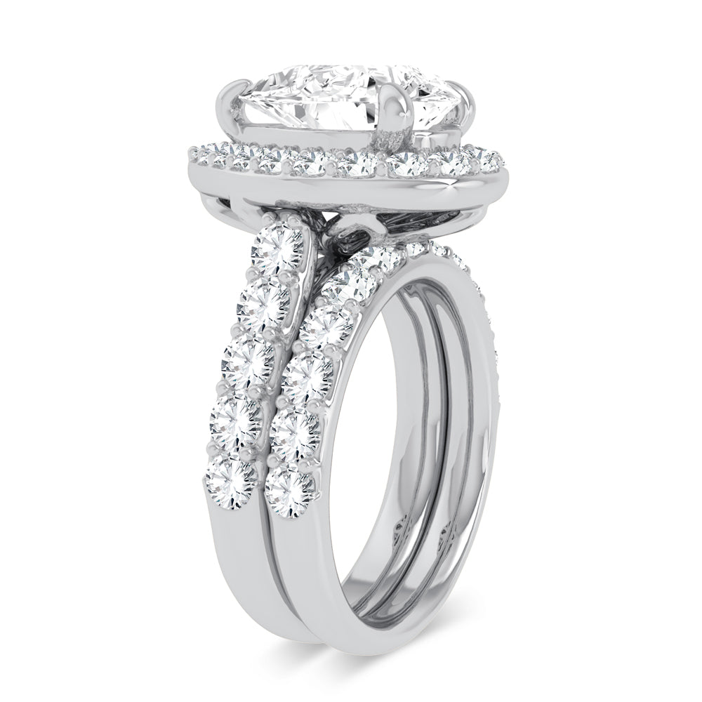 14K 5.00CT Certified Lab Grown Diamond Bridal Ring 67424