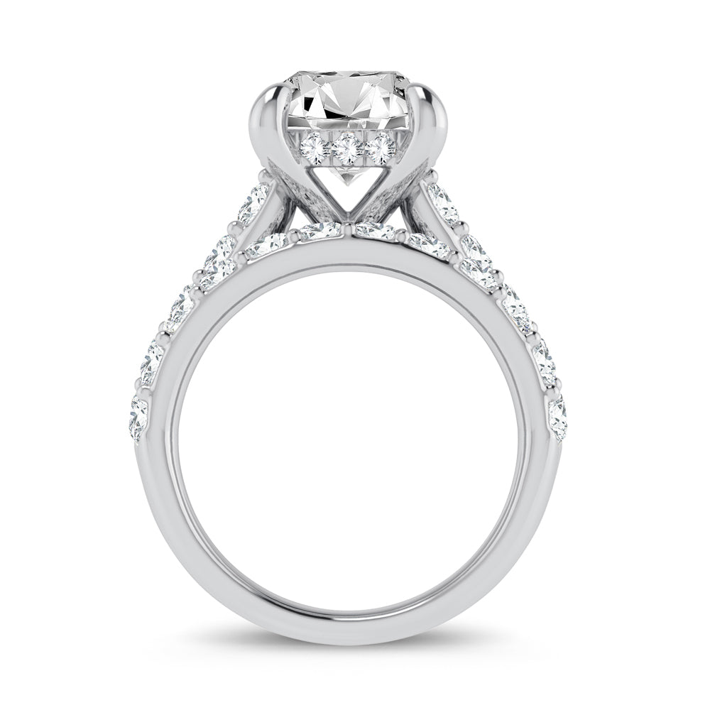 14K 5.00CT Certified Lab Grown Diamond Bridal Ring 67426