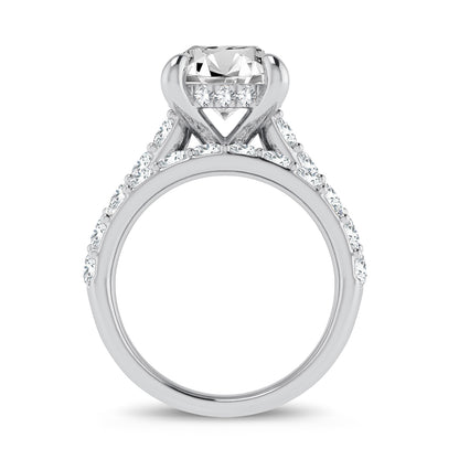 14K 5.00CT Certified Lab Grown Diamond Bridal Ring 67426