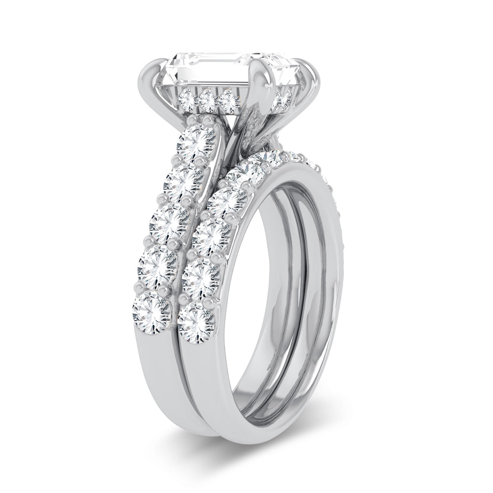 14K 5.00CT Certified Lab Grown Diamond Bridal Ring 67428