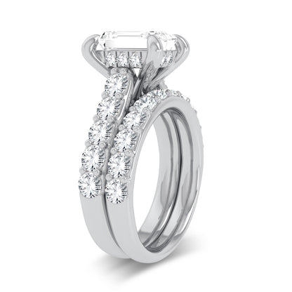 14K 5.00CT Certified Lab Grown Diamond Bridal Ring 67428