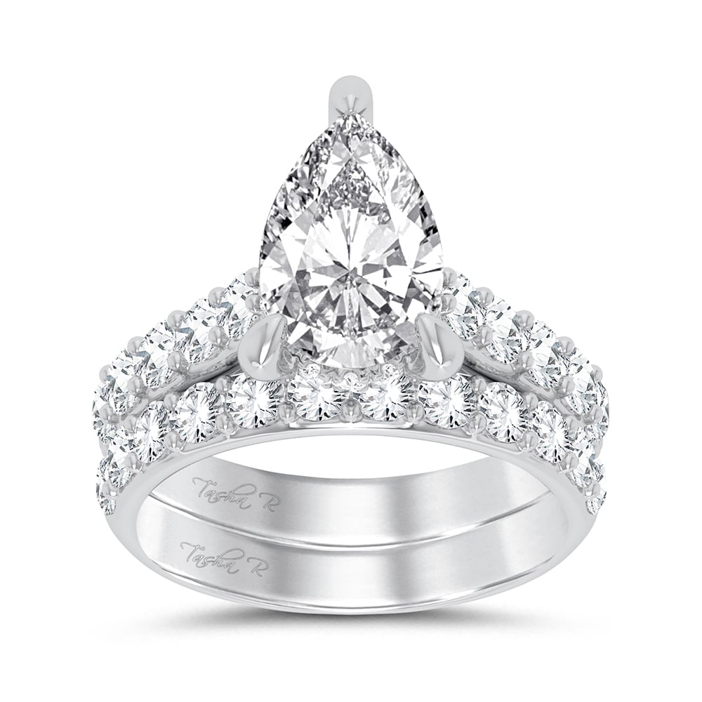14K 5.00CT Certified Lab Grown Diamond Bridal Ring 67432