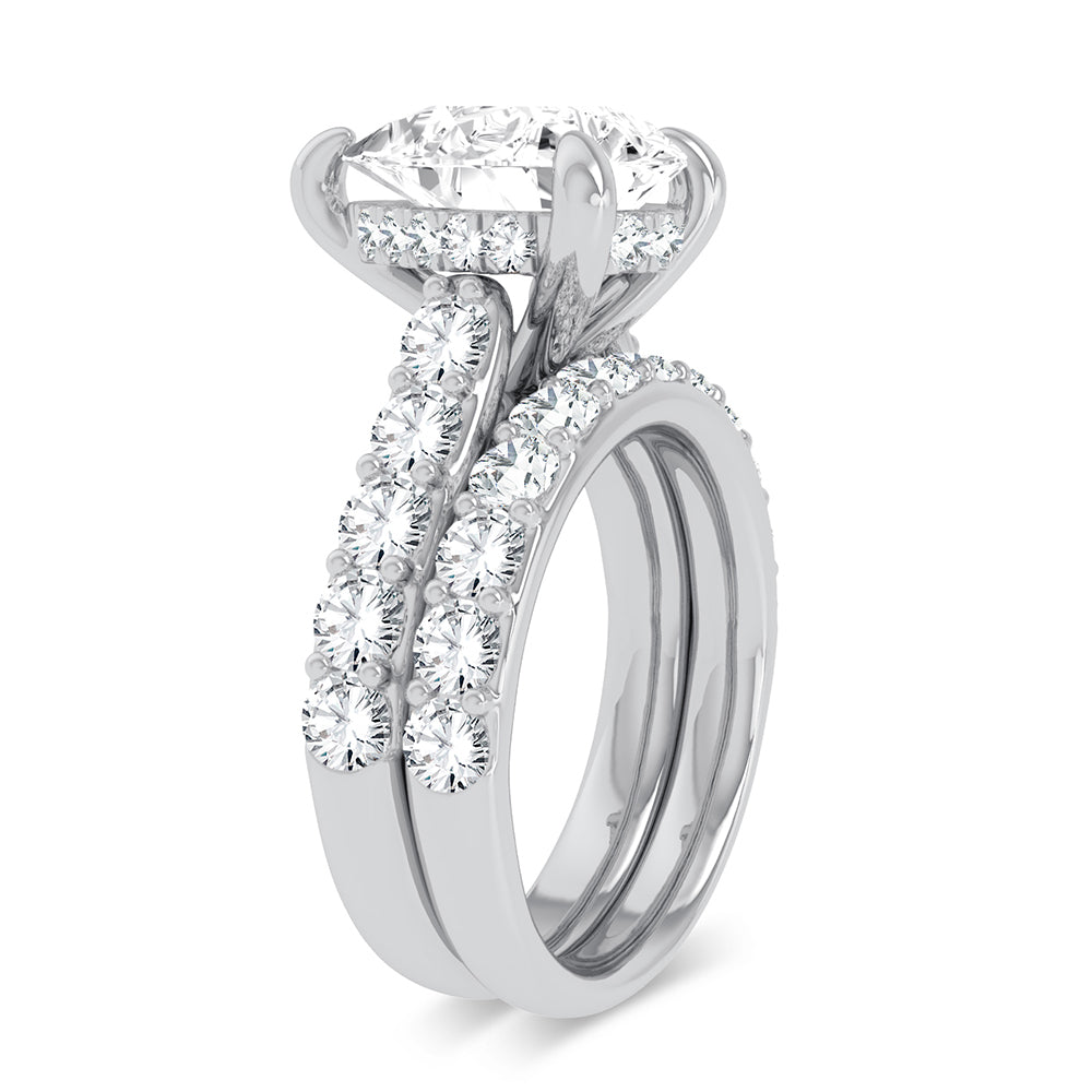 14K 5.00CT Certified Lab Grown Diamond Bridal Ring 67432