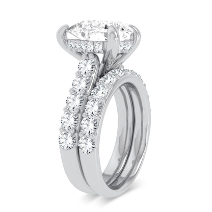 14K 5.00CT Certified Lab Grown Diamond Bridal Ring 67432