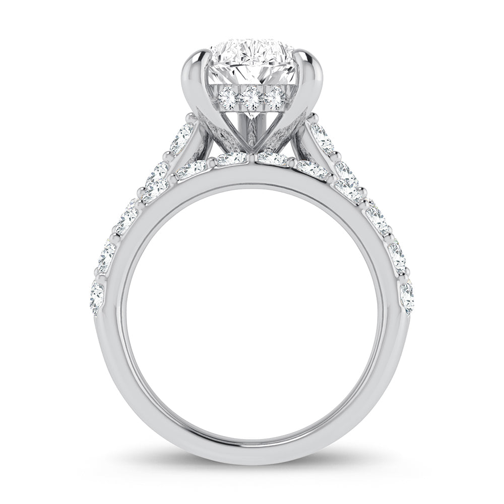 14K 5.00CT Certified Lab Grown Diamond Bridal Ring 67432