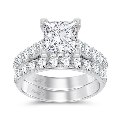 14K 5.00CT Certified Lab Grown Diamond Bridal Ring 67434