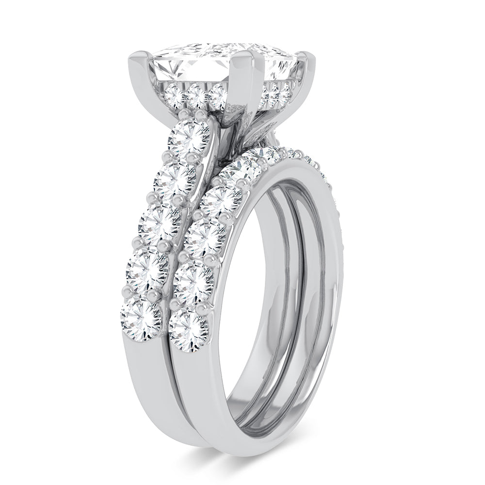 14K 5.00CT Certified Lab Grown Diamond Bridal Ring 67434
