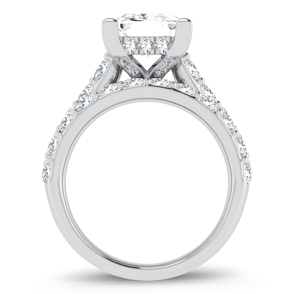 14K 5.00CT Certified Lab Grown Diamond Bridal Ring 67434