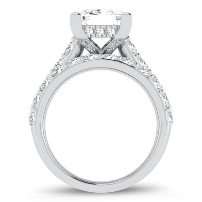14K 5.00CT Certified Lab Grown Diamond Bridal Ring 67434