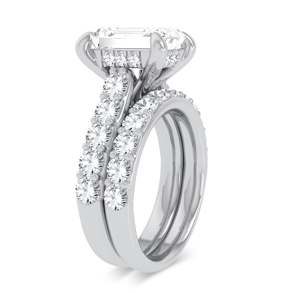 14K 5.00CT Certified Lab Grown Diamond Bridal Ring 67436