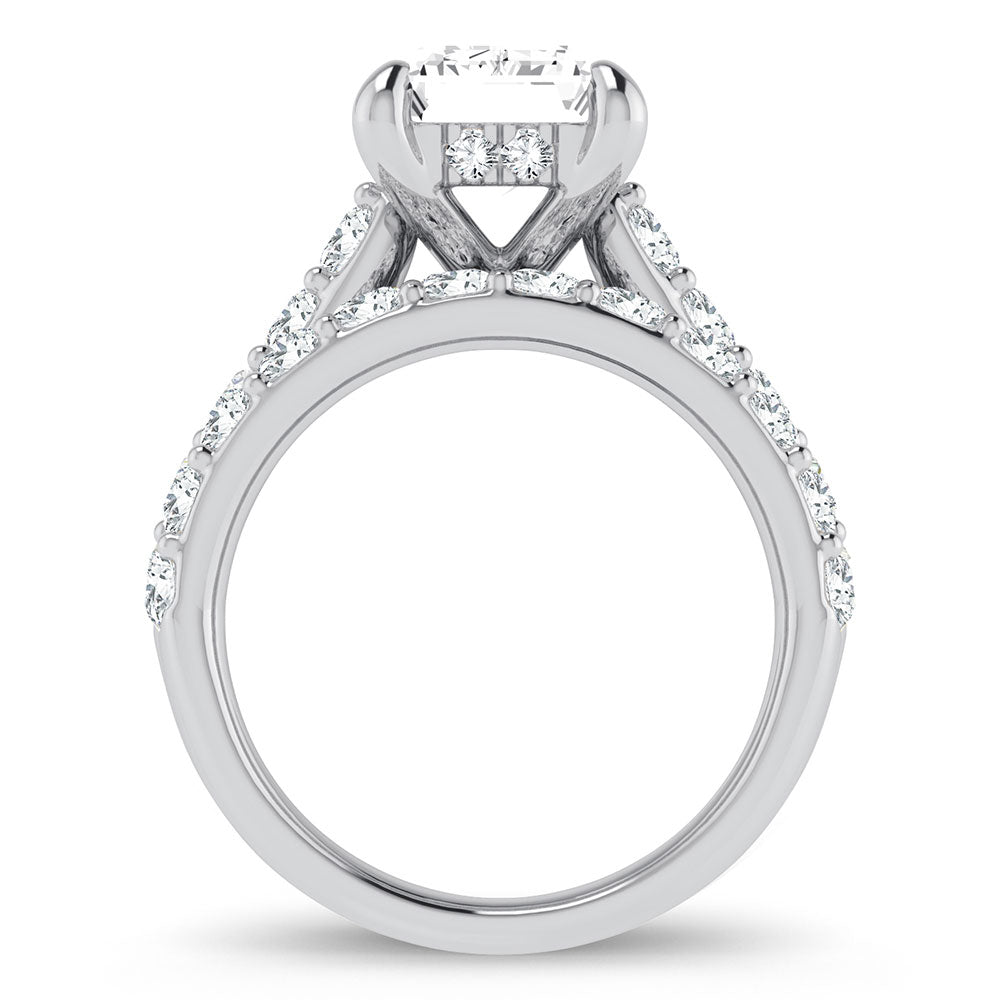 14K 5.00CT Certified Lab Grown Diamond Bridal Ring 67436