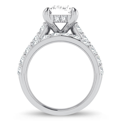 14K 5.00CT Certified Lab Grown Diamond Bridal Ring 67436