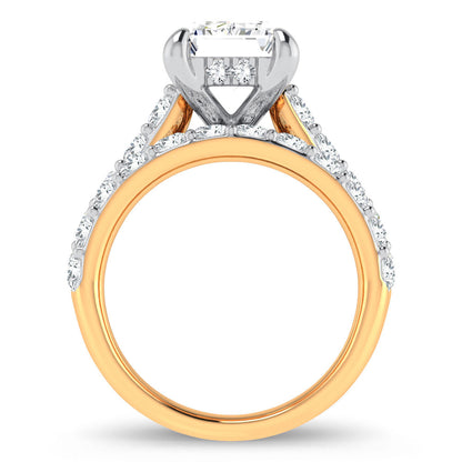 14K 5.00CT Certified Lab Grown Diamond Bridal Ring 67437