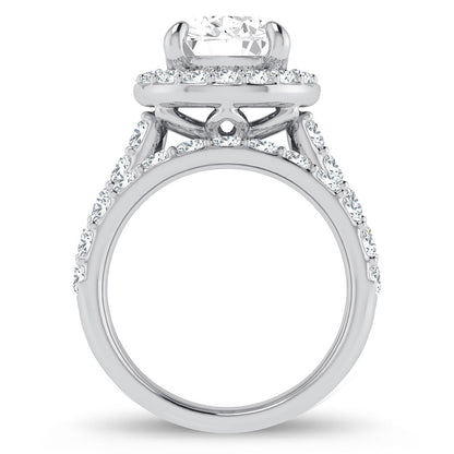 14K 5.00CT Certified Lab Grown Diamond Bridal Ring 67438