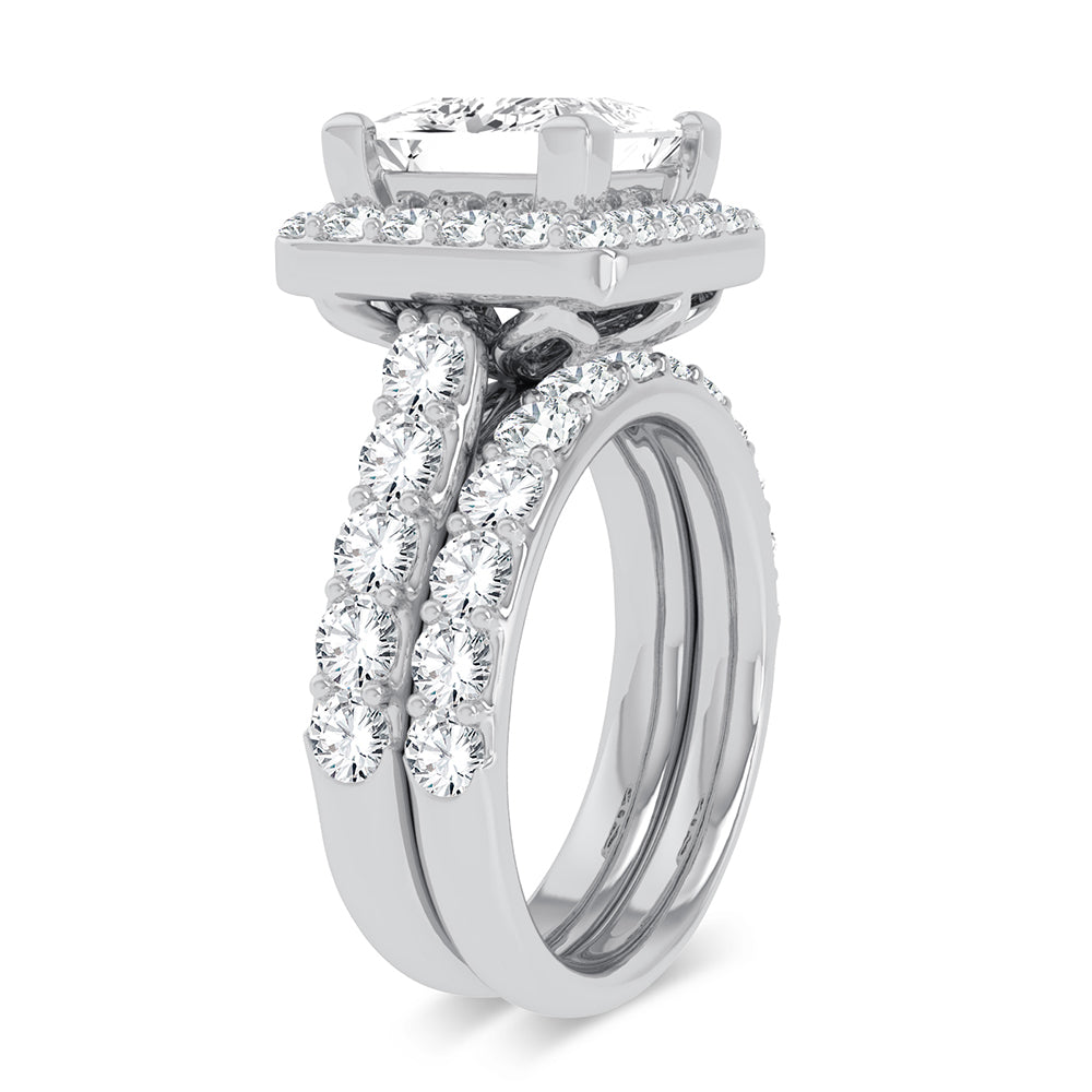 14K 5.00CT Certified Lab Grown Diamond Bridal Ring 67442