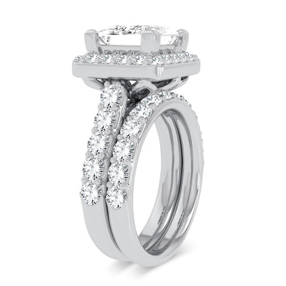 14K 5.00CT Certified Lab Grown Diamond Bridal Ring 67442