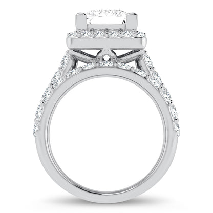 14K 5.00CT Certified Lab Grown Diamond Bridal Ring 67442