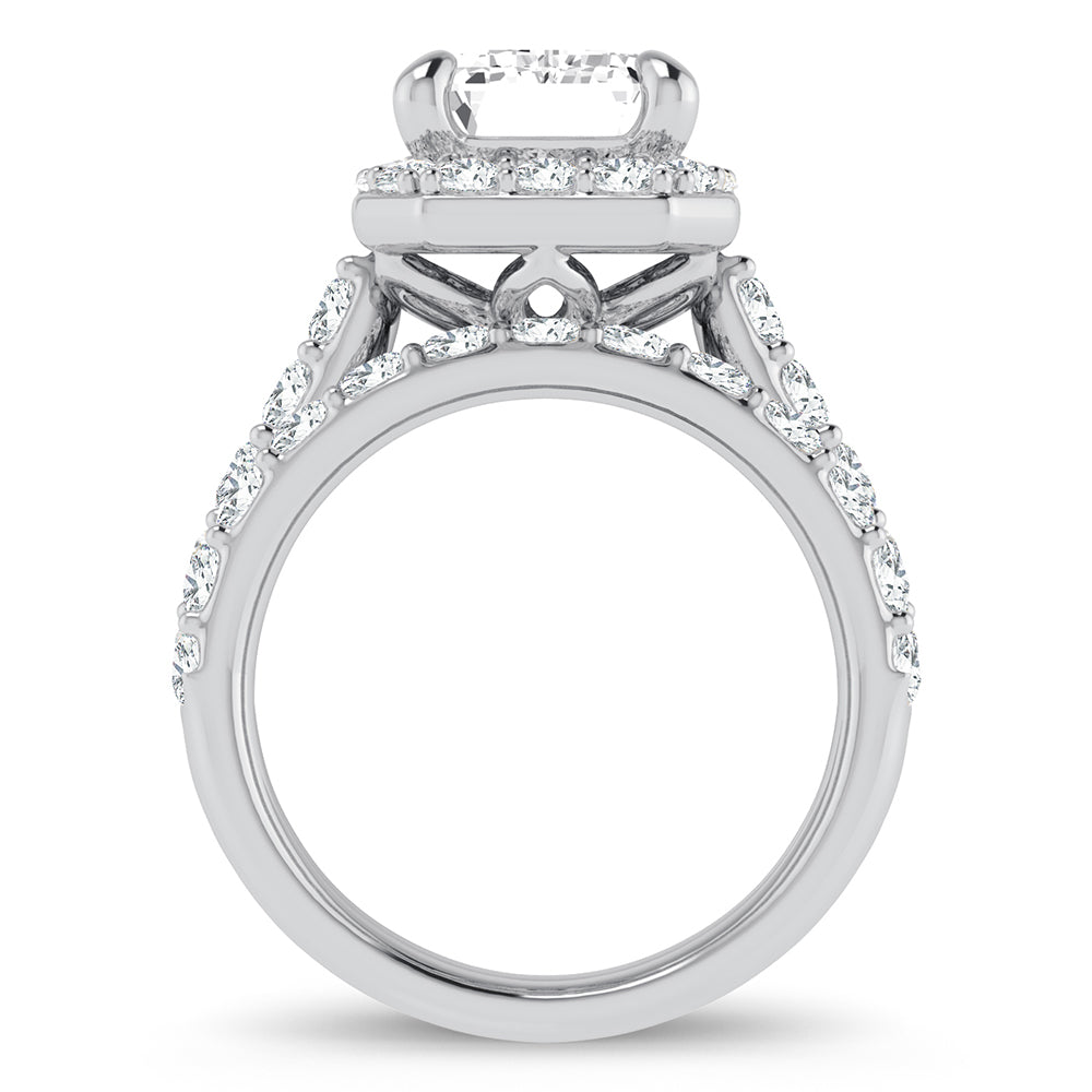 14K 5.00CT Certified Lab Grown Diamond Bridal Ring 67444