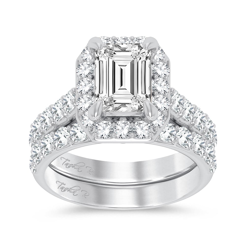 14K 5.00CT Certified Lab Grown Diamond Bridal Ring 67446