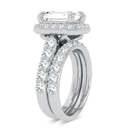 14K 5.00CT Certified Lab Grown Diamond Bridal Ring 67446