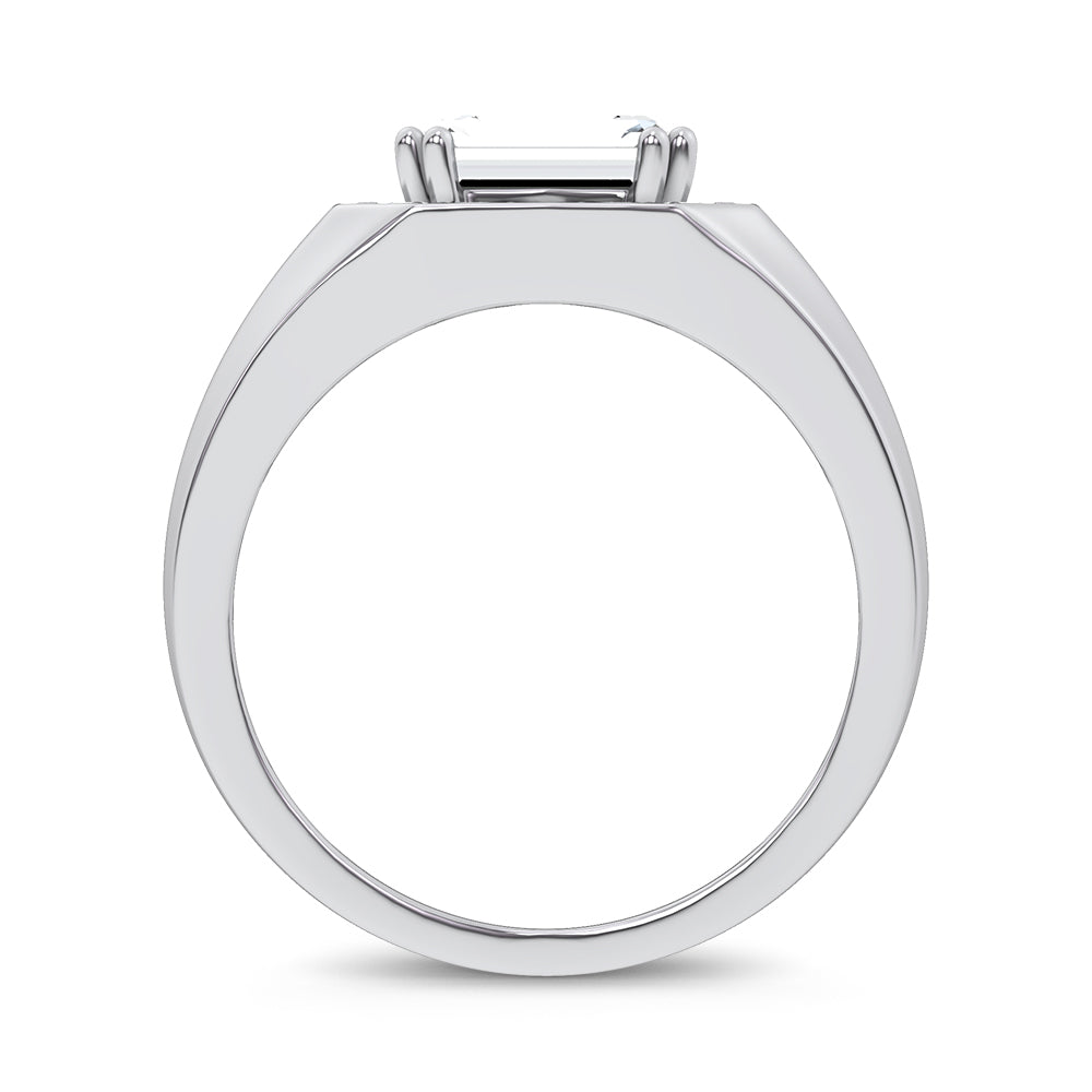 14K 1.98CT Certified Lab Grown Mens Ring 67464