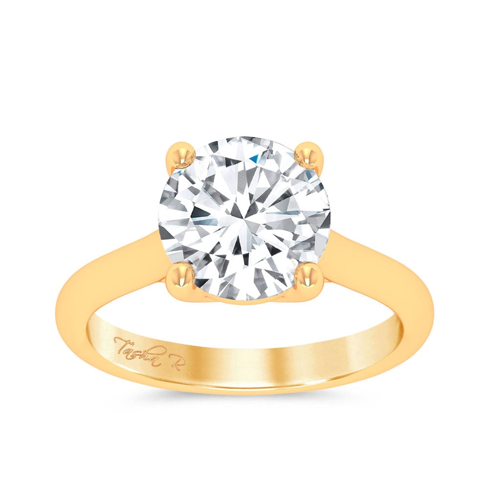 14K 3.00CT Certified Lab Grown Engagement Ring 67467