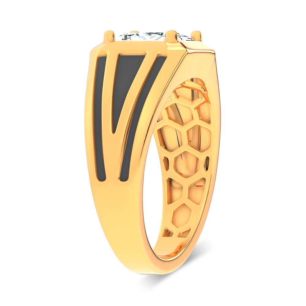 14K 2.00CT Certified Lab Grown Mens Ring 67471