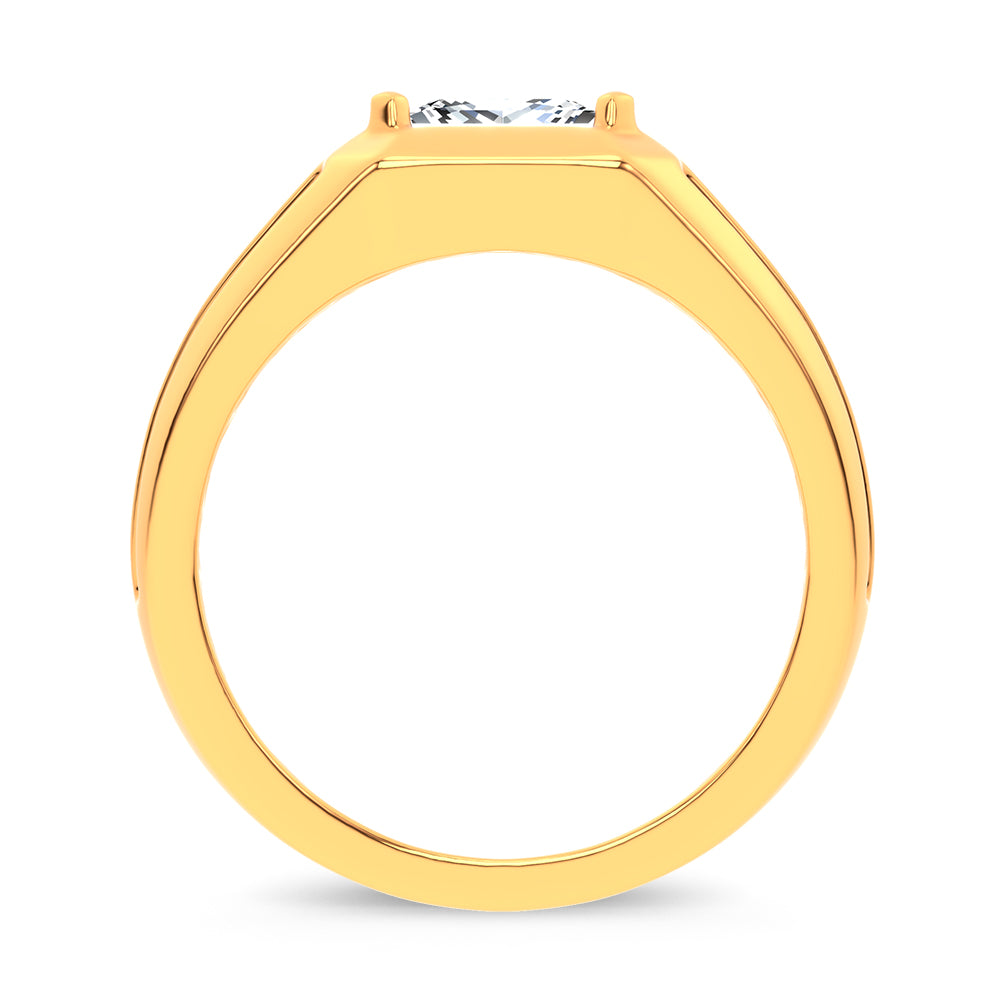14K 2.00CT Certified Lab Grown Mens Ring 67471