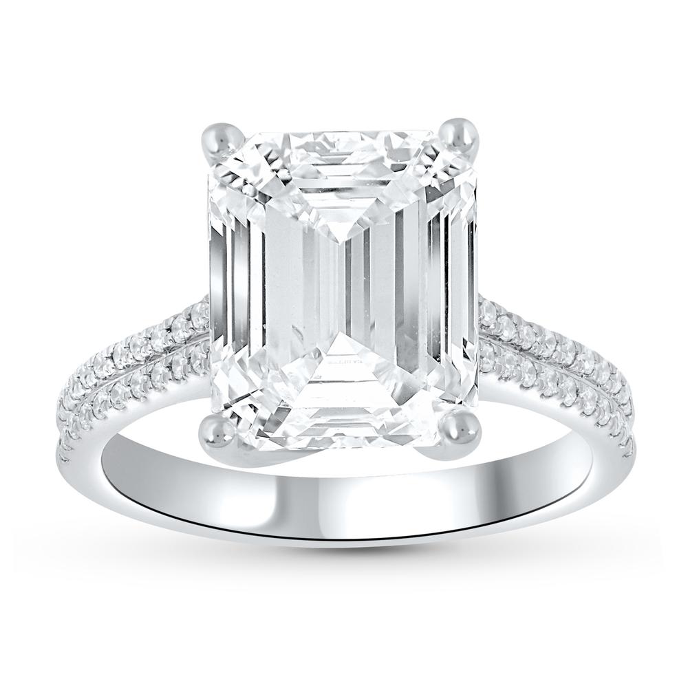 14K 5.25CT Lab Grown Diamond Ring 67560
