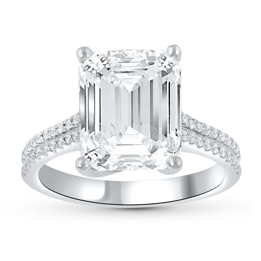 14K 5.25CT Lab Grown Diamond Ring 67560