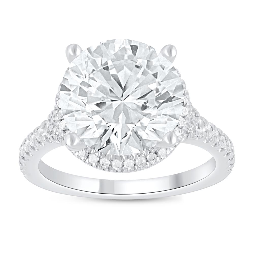 14K 6.50ct Lab Grown Diamond Ring 67564