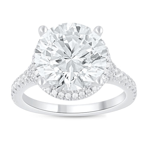 14K 6.50ct Lab Grown Diamond Ring 67564