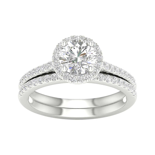 14K 1.50CT Certified Lab Grown Diamond Bridal Ring 67592